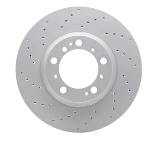 R1 Concepts PXP-02066D Hi-Carbon Alloy GEOMET Coated Rotor - Drilled